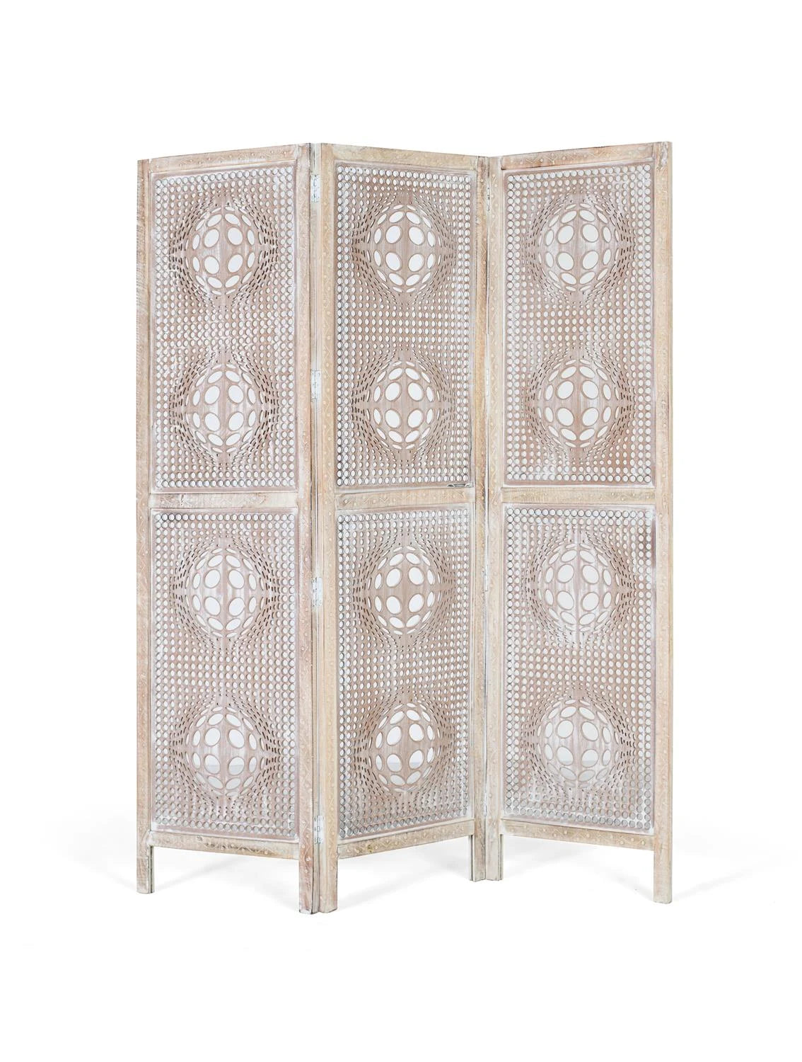 Giner and Colomer - 3-Panel MDF Screen (W150 x H180)