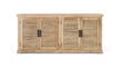 Giner and Colomer - 4-Door Solid Mango Wood Sideboard In Natural Finish
