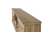 Giner and Colomer - Solid Mango Wood TV Cabinet (2 Doors, 1 Drawer)