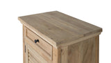 Giner and Colomer - Mango Wood Bedside Table With 1 Drawer & 1 Door