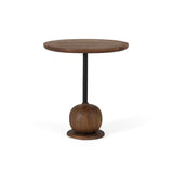 Giner and Colomer - Round Mango Wood Side Table