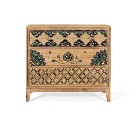 Giner and Colomer - Hand-Painted Mango Wood Chest Of Drawers (Robust Design)