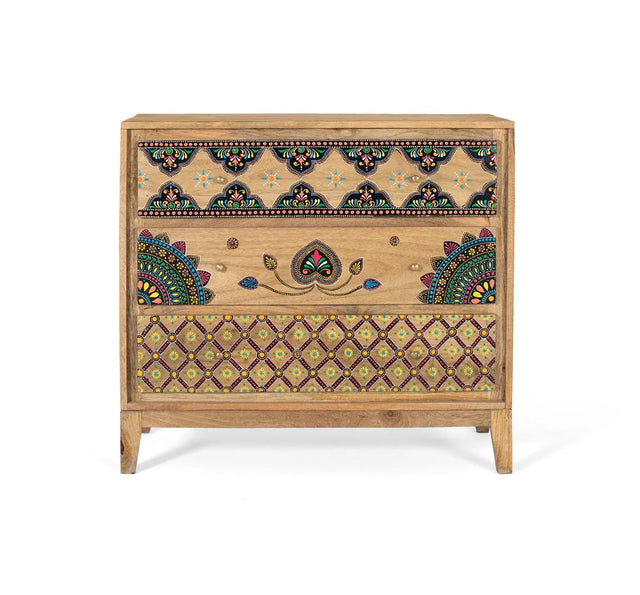 Giner and Colomer - Hand-Painted Mango Wood Chest Of Drawers (Robust Design)