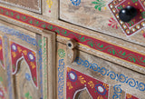 Giner and Colomer - Hand-Painted Mango Wood Sideboard With 2 Doors & 2 Drawers