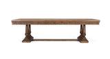 Giner and Colomer - 280 cm Mango Wood Dining Table With Turned Legs