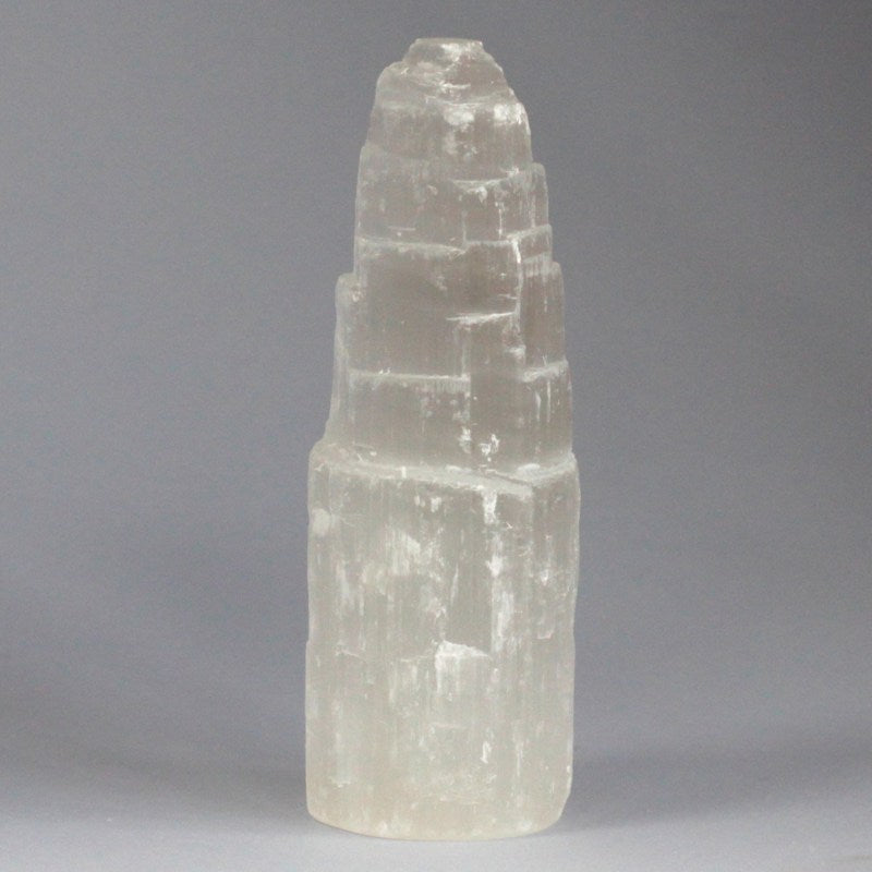 Natiural Selenite Tower - 15 cm