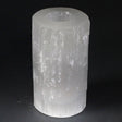 Selenite Cylinder Candle Holder - 15 cm