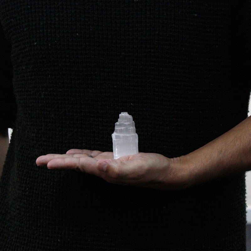 Natural Selenite Tower - 5 cm