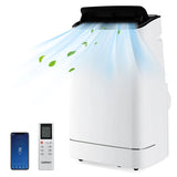 18000 BTU Portable 4-in-1 Air Conditioner with APP Control-White