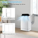 18000 BTU Portable 4-in-1 Air Conditioner with APP Control-White