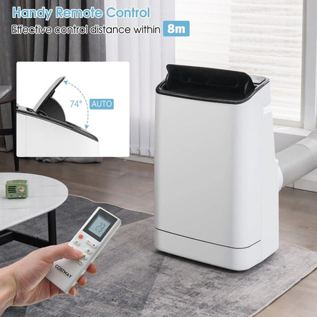 18000 BTU Portable 4-in-1 Air Conditioner with APP Control-White