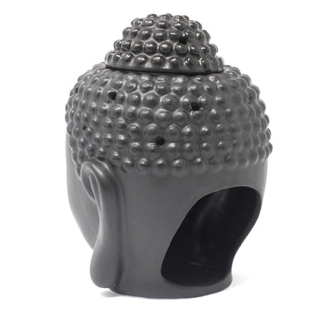 Buddah Head Oil Burner - Dark Brown