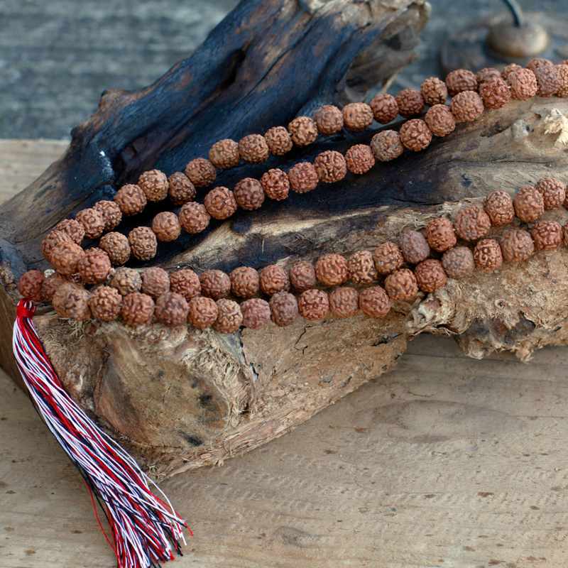 108 Rudraksha Mala - Natural