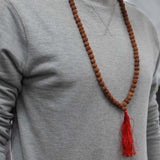 108 Rudraksha Mala - Brown