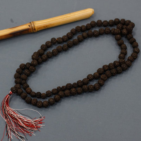 108 Rudraksha Mala - Dark