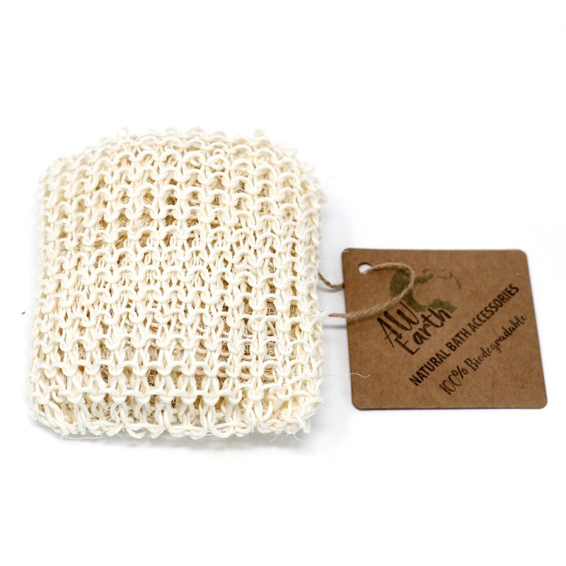 Sisal Sponge and Scrub - Extra Exfoliating Cushion