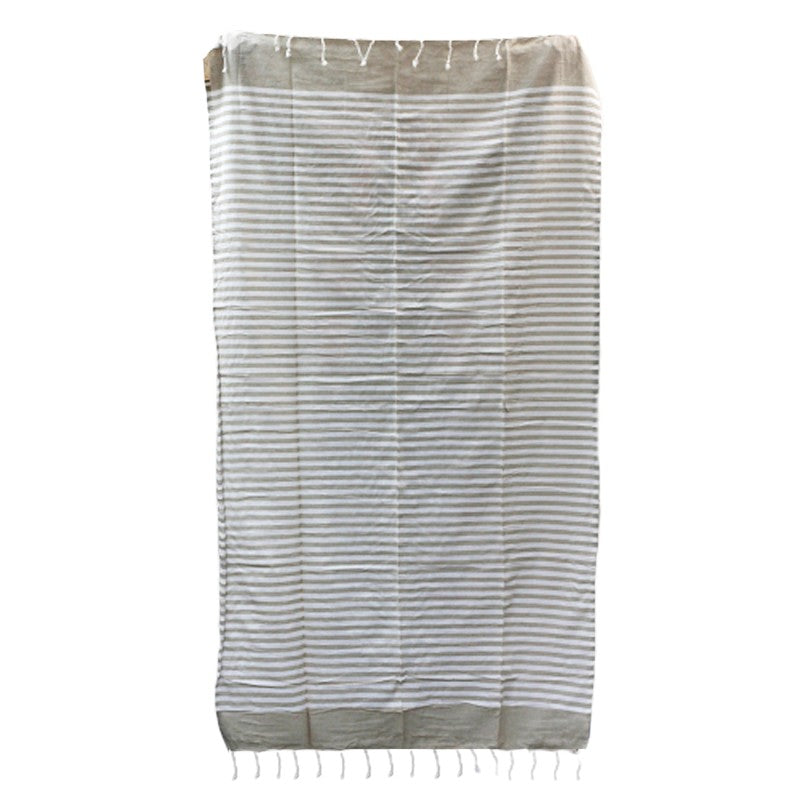 Cotton Pario Towel - 100x180 cm - Warm Sand