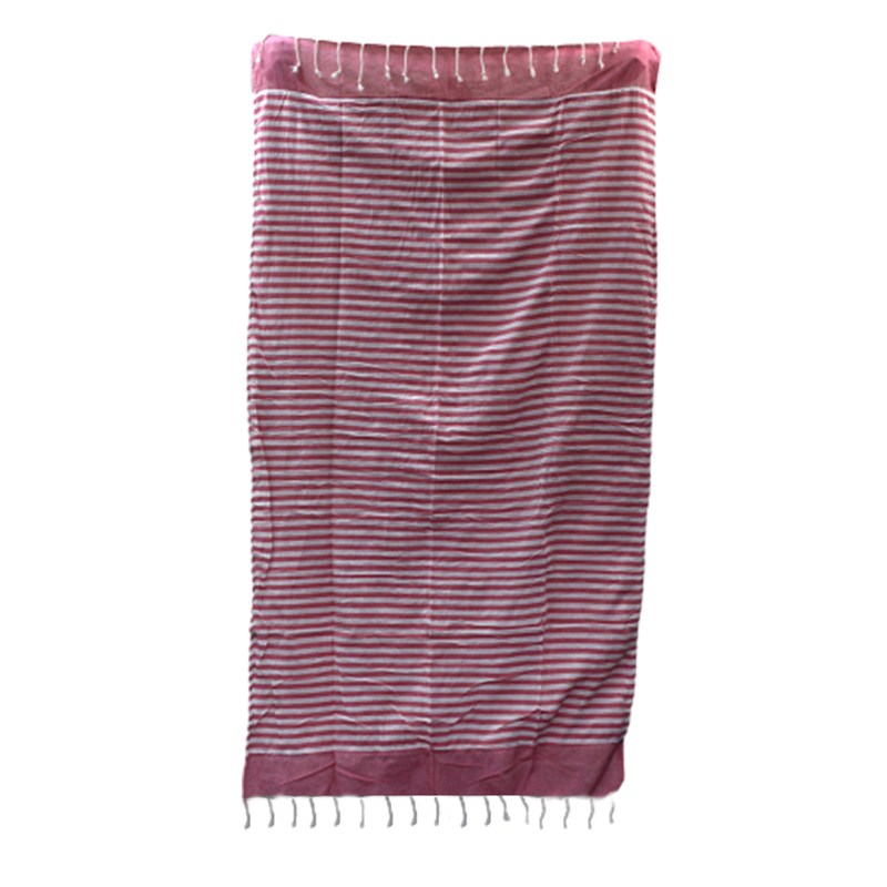 Cotton Pario Throw - 100x180 cm - Hot Pink