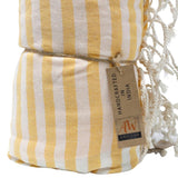 Cotton Pario Towel - 100x180 cm - Sunny Yellow