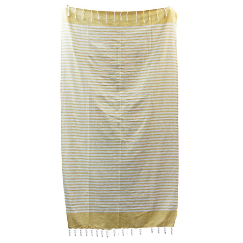 Cotton Pario Towel - 100x180 cm - Sunny Yellow