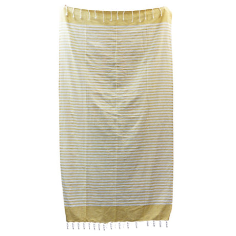 Cotton Pario Towel - 100x180 cm - Sunny Yellow