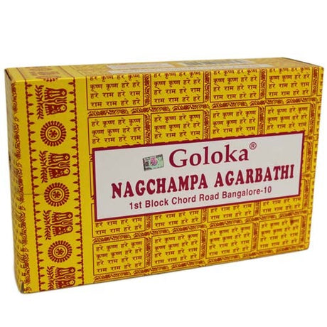 Goloka Nagchampa Incense Sticks 16g