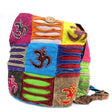 Ethnic Sling Bag - Teal / Om