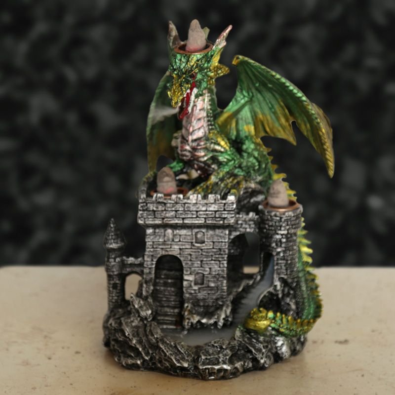 Dragons Castle Triple Backflow Incense Burner