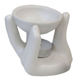 Helping Hand Oil Burner  - White