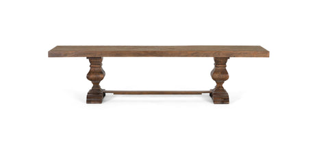 Giner and Colomer - Rustic Mango Wood Bench (Natural Finish)