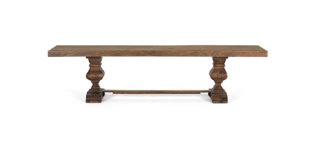 Giner and Colomer - Rustic Mango Wood Bench (Natural Finish)