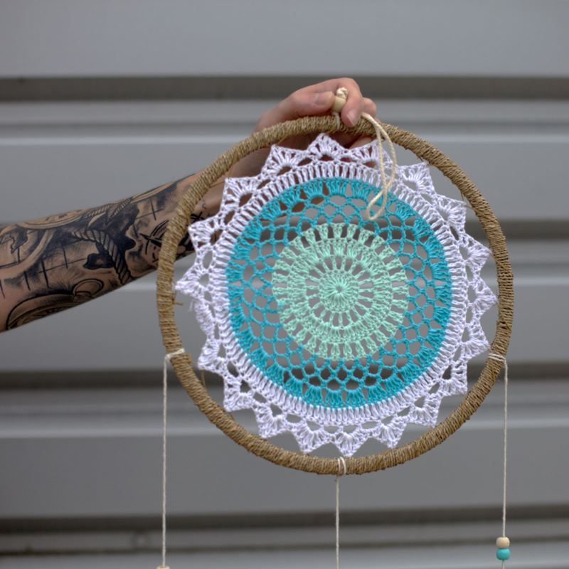 Dream Catcher - Large Turquoise Elemental Spirits