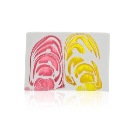 Handcrafted Soap Slice  100g  - Orchid