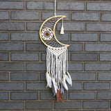 Protection Dream Catcher - Macrame Moon