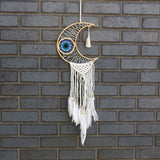 Protection Dream Catcher - Macrame Moon