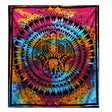 Double Cotton Bedspread + Wall Hanging - Hamsa