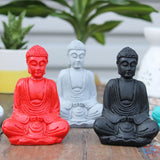 Matt Mini Buddha (Assorted Colours)