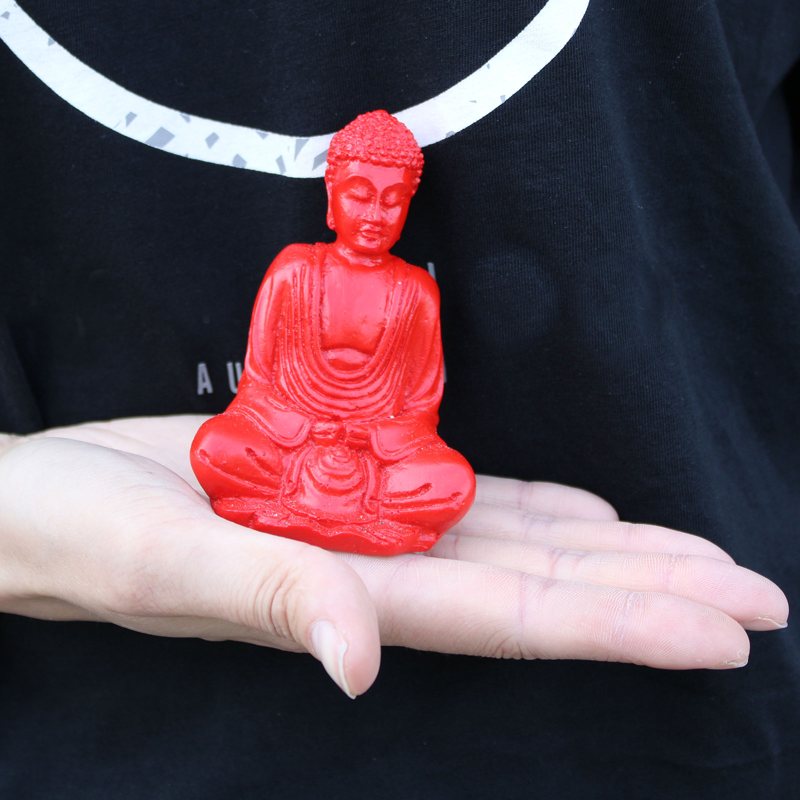 Matt Mini Buddha (Assorted Colours)