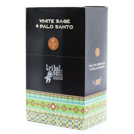 Tribal Soul Incense Sticks - White Sage + Palo Santo