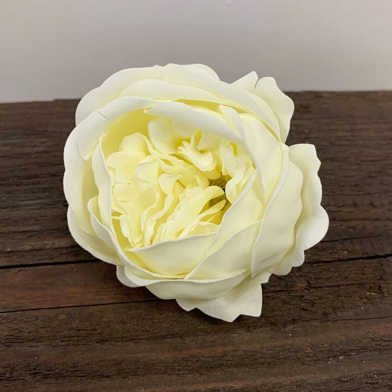 Craft Soap Flower - Ext Large Peony - Ivory