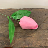 Craft Soap Flower - Med Tulip - Pink