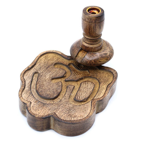 Sm Mango Wood Backflow Burner - Ohm