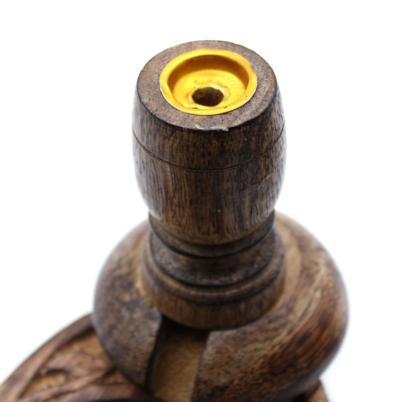 Sm Mango Wood Backflow Burner - Ohm