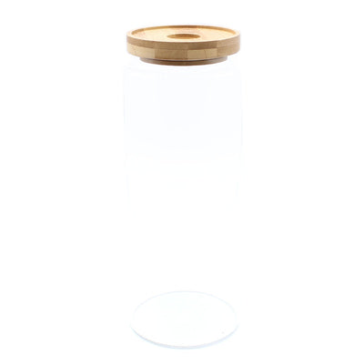 Bamboo Glass Jars product image