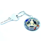 Orgonite Power Keyring - Buddha Seven Chakra