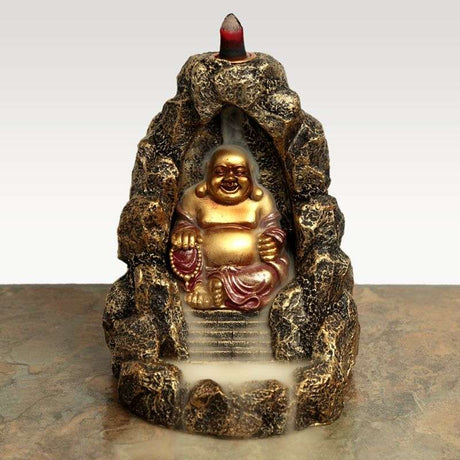 Chinese Buddha Backflow Incense Burner