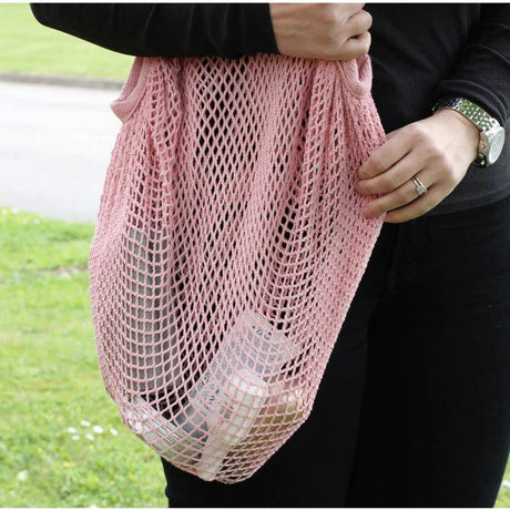 Pure Cotton Mesh Bag - Natural