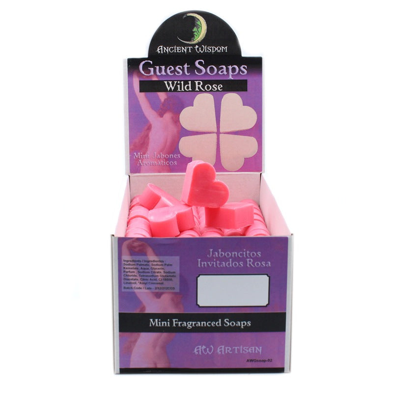 Heart Guest Soap - Wild Rose