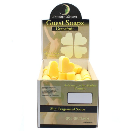 Heart Guest Soap - Grapefruit