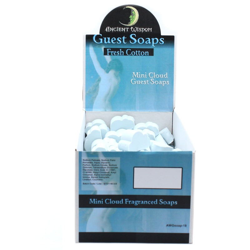 Blue Cloud Guest Soap - Fresh Cotton